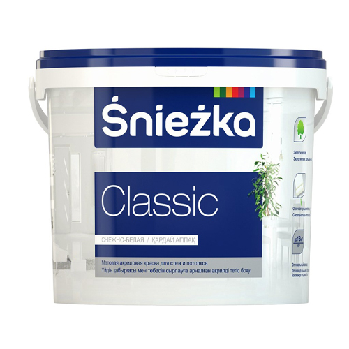 Краска SNIEZKA (Снежка) CLASSIC (10л)