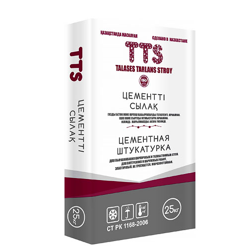 Цементная  штукатурка TTS