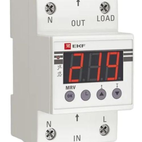 Реле напряжения с дисплеем MRV 63A EKF PROxima