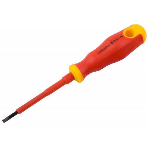 Диэлектрическая отвертка PH1х80 мм STAYER 25142-1-08