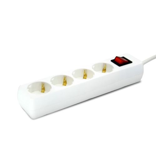 Удлинитель (4места 2р+pe+выкл 3м. 3х1мм2 16A/2,2кВт/220В) UNIT (1/25) NEW