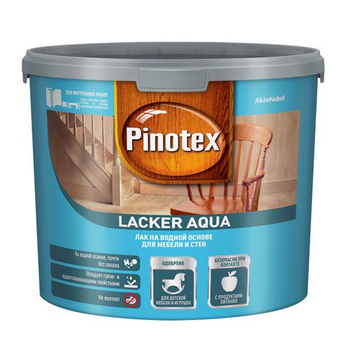 Лак Lacker Aqua 10 (матовый) 2,7 л Pinotex