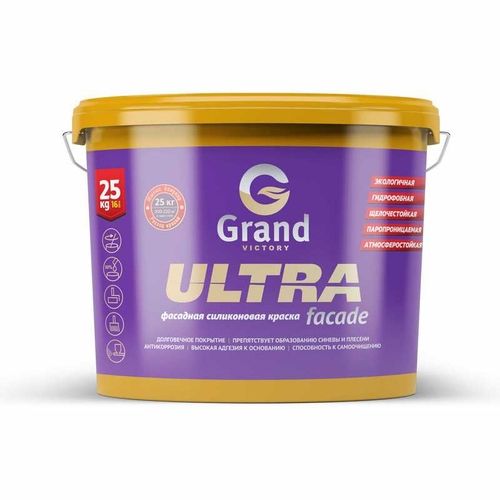 Водоэмульсия GRAND VICTORY ULTRA FASADE  25 кг