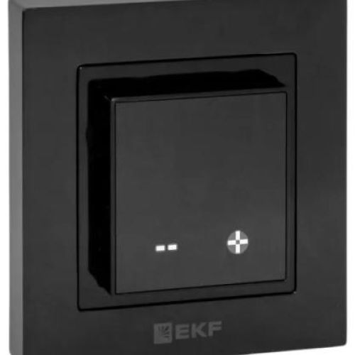 Термостат для теплых полов электронный черный 16 A 230В EKF