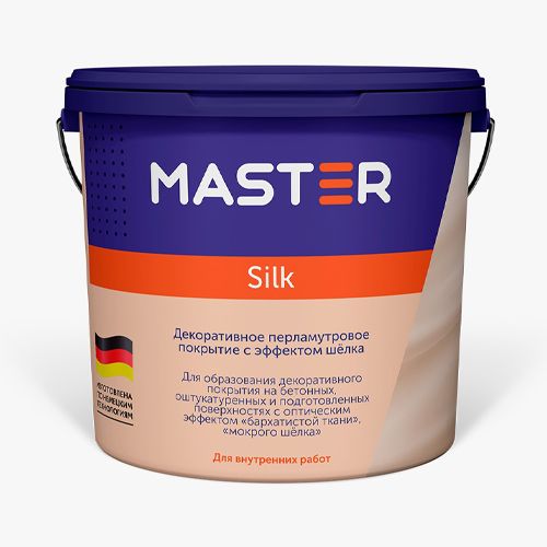 Декоративное покрытие Silk Серебро 3 кг