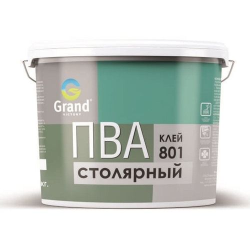 Клей ПВА 801 Grand Victory универсальный 10 кг