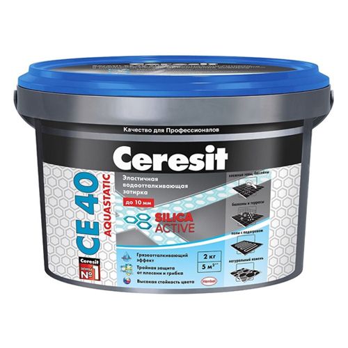 Ceresit затирка CE40 - Графит