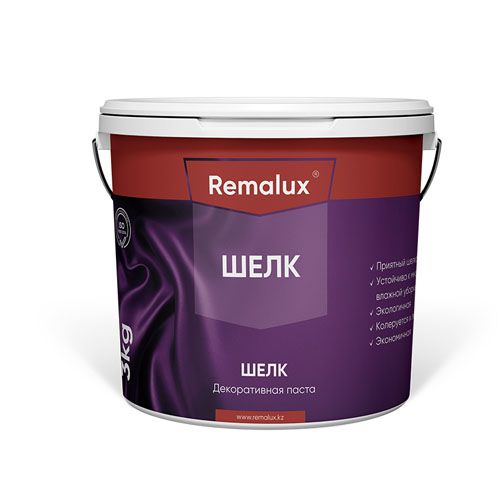 Декоративная паста ШЕЛК Remalux 1кг
